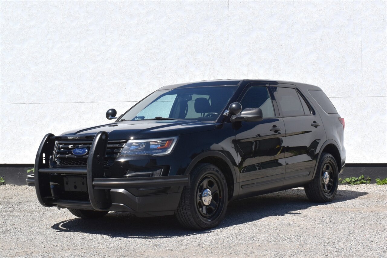 2018 Ford Explorer Police Interceptor Utility AWD 4dr SUV! Certified Calibration! Back Up Camera! Parking Assist! Bluetooth Connectivity! Setina Push Bumper! Spotlights! Cruise Control! - Photo 8 - Portland, OR 97266