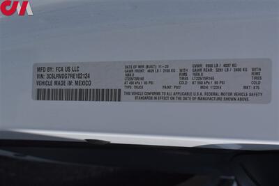 2024 RAM ProMaster Tradesman 2500  159 WB 3dr High Roof Cargo Van w/Passenger Seat! ParkView Back-Up Camera! Collision Mitigation! Lane & Parking Assist! Tow/Haul Mode! Bluetooth! Cruise Control! - Photo 20 - Portland, OR 97266