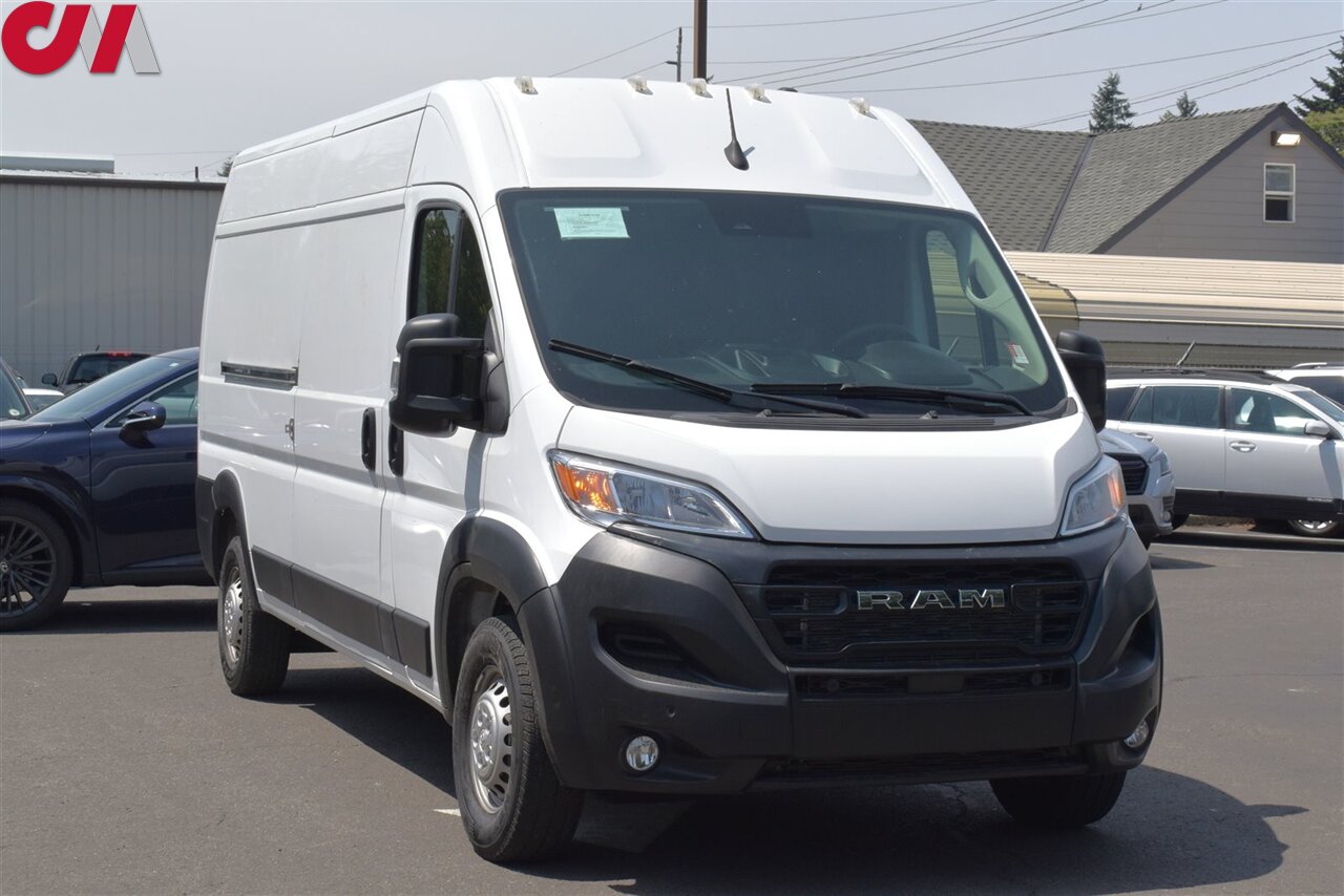 2024 RAM ProMaster Tradesman 2500 159 WB 3dr High Roof Cargo Van w/Passenger Seat! ParkView Back-Up Camera! Collision Mitigation! Lane & Parking Assist! Tow/Haul Mode! Bluetooth! Cruise Control! - Photo 1 - Portland, OR 97266