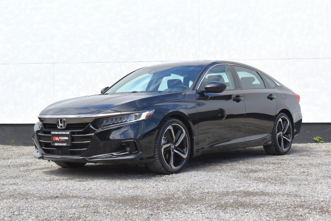 2021 Honda Accord Sport Special Edition 4dr Sedan**BY APPOINTMENT ONLY**Back Up Camera! Collision Mitigation! Lane Keeping Assist! Driver Monitoring-Alert! ECON Mode! Cruise Control! Heated Seats! Bluetooth! - Photo 8 - Portland, OR 97266