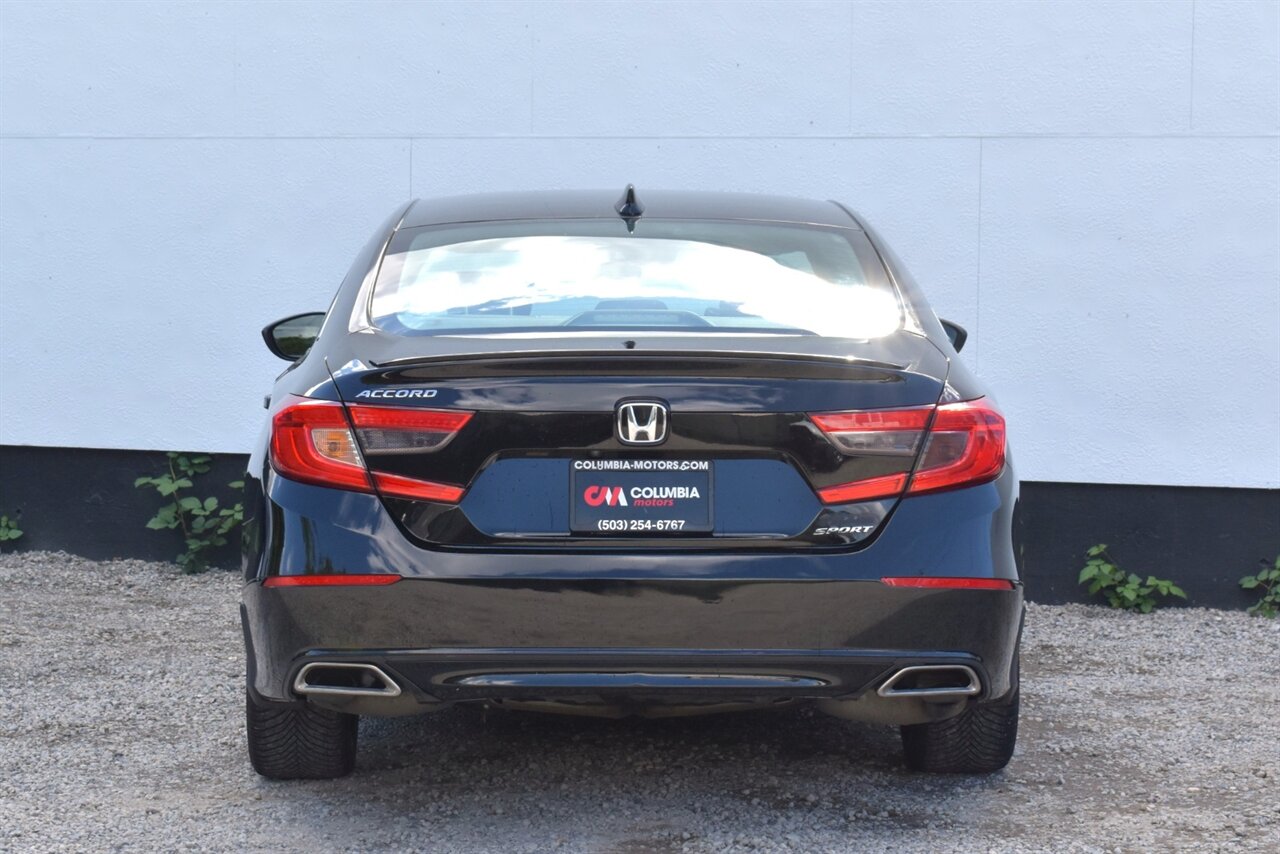 2021 Honda Accord Sport Special Edition 4dr Sedan**BY APPOINTMENT ONLY**Back Up Camera! Collision Mitigation! Lane Keeping Assist! Driver Monitoring-Alert! ECON Mode! Cruise Control! Heated Seats! Bluetooth! - Photo 4 - Portland, OR 97266
