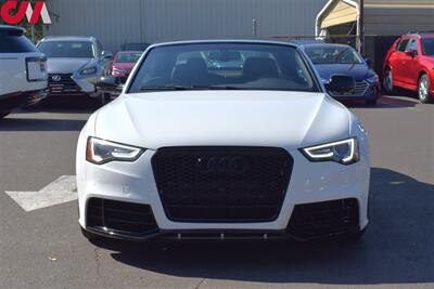 2017 Audi A5 2.0T quattro Sport  AWD 2dr Convertible**BY APPOINTMENT ONLY** Rear View Camera! Bluetooth! Parking Assist! GPS Navigation! Heated & Memory Leather Seats! Bang & Olufsen Sound System! - Photo 4 - Portland, OR 97266