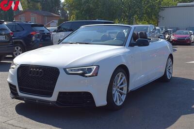 2017 Audi A5 2.0T quattro Sport AWD 2dr Convertible**BY APPOINTMENT ONLY** Rear View Camera! Bluetooth! Parking Assist! GPS Navigation! Heated & Memory Leather Seats! Bang & Olufsen Sound System! - Photo 11 - Portland, OR 97266