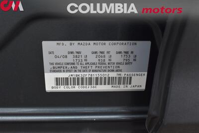 2008 Mazda Mazda3 i Touring Value New 4dr Sedan! Cruise Control! Multi Function Audio System! Red Nighttime Illuminated Gauges & Controls! TPM System! - Photo 23 - Portland, OR 97266