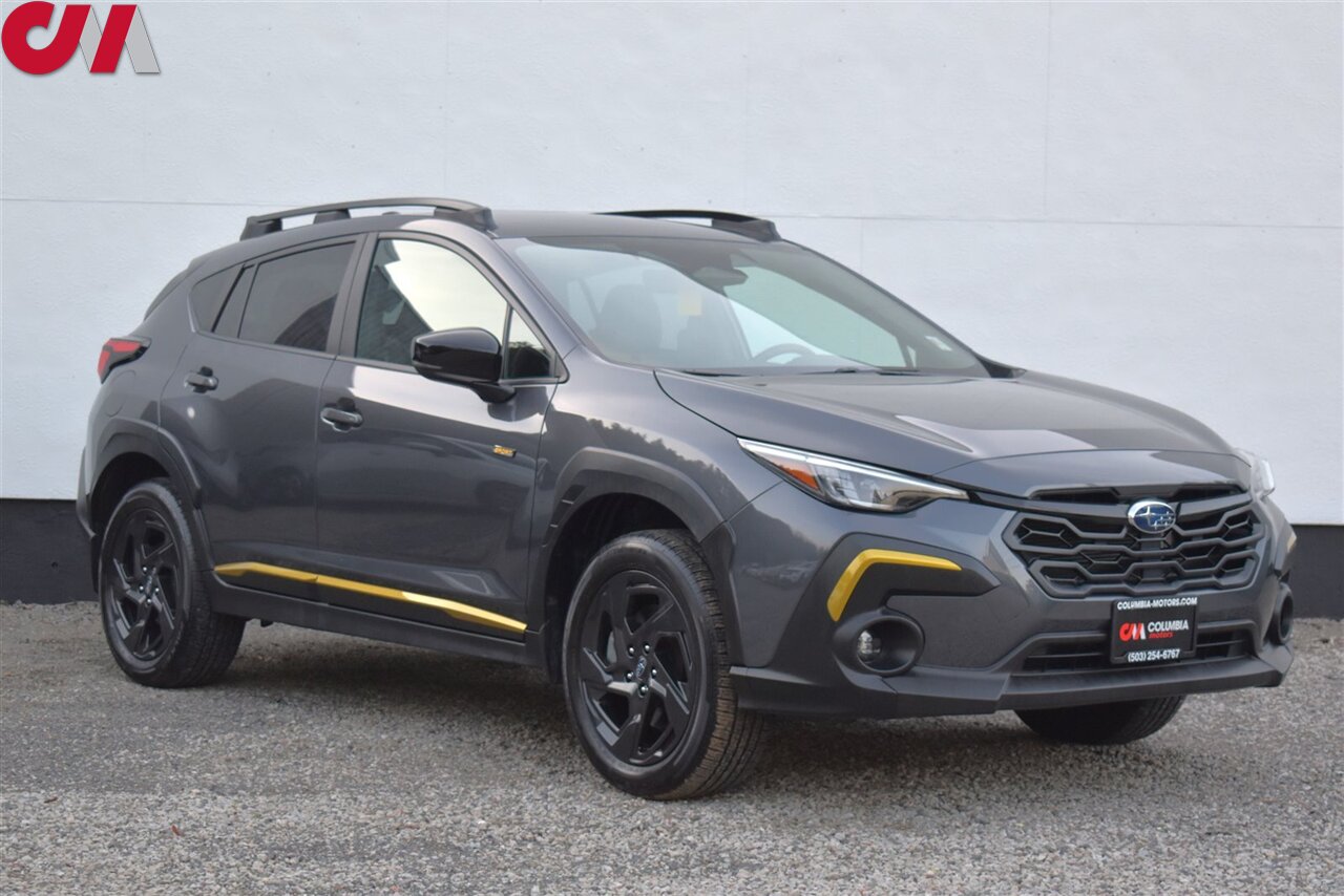 2024 Subaru Crosstrek Sport  AWD 4dr Crossover! EyeSight Assist! X-Mode! SI-Drive! Back-Up Camera! Apple CarPlay! Android Auto! Heated Seats! All Weather Floor Mats! Roof Rails! - Photo 1 - Portland, OR 97266