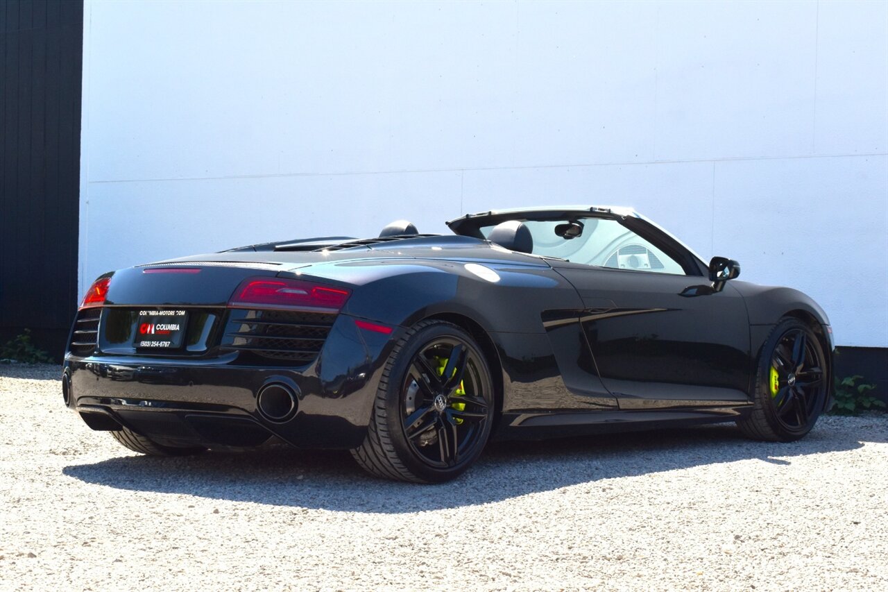2014 Audi R8 5.2 quattro Spyder AWD 2dr Convertible 7A! 5.2L V10 Engine! Back Up Camera! Parking Sensors! Navigation! Heated Leather Seats! Bluetooth! Magnetic Ride Suspension! Bang & Olufsen Audio! - Photo 10 - Portland, OR 97266