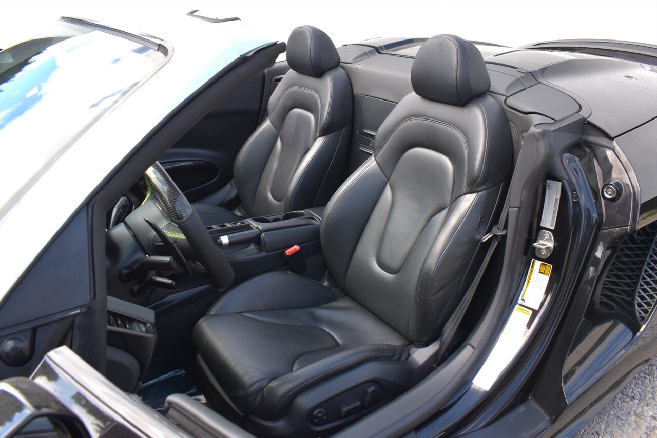 2014 Audi R8 5.2 quattro Spyder AWD 2dr Convertible 7A! 5.2L V10 Engine! Back Up Camera! Parking Sensors! Navigation! Heated Leather Seats! Bluetooth! Magnetic Ride Suspension! Bang & Olufsen Audio! - Photo 21 - Portland, OR 97266