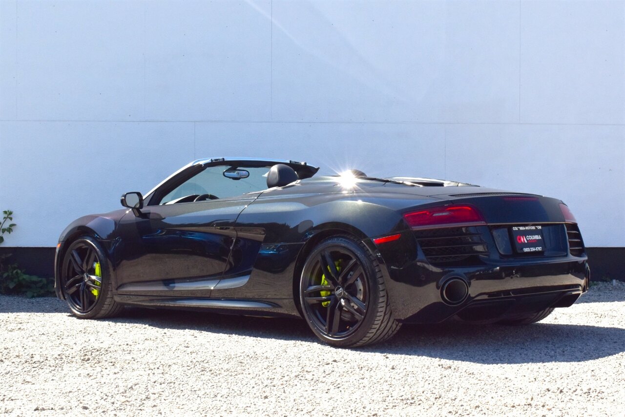 2014 Audi R8 5.2 quattro Spyder AWD 2dr Convertible 7A! 5.2L V10 Engine! Back Up Camera! Parking Sensors! Navigation! Heated Leather Seats! Bluetooth! Magnetic Ride Suspension! Bang & Olufsen Audio! - Photo 6 - Portland, OR 97266