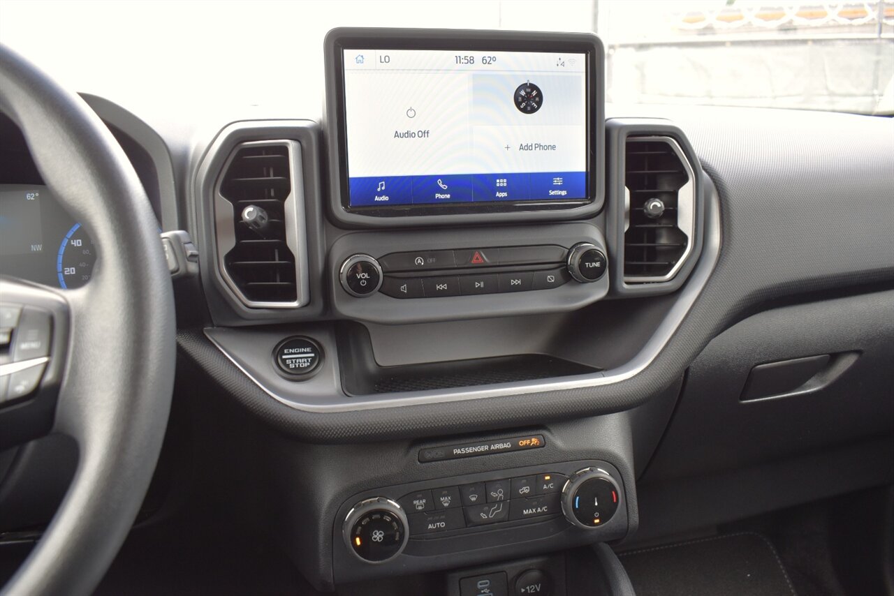 2022 Ford Bronco Sport Big Bend AWD 4dr SUV!**BY APPOINTMENT ONLY** EcoBoost Turbo! G.O.A.T. Drive Modes! Ford Co-Pilot360! Blind Spot Monitoring! Apple CarPlay & Android Auto! Touchscreen Infotainment! Bluetooth! Backup Camera! - Photo 18 - Portland, OR 97266