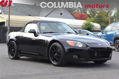 2002 Honda S2000 2dr Soft Top Convertible! 6-Speed Manual! Push Start! Takeda Intake! Leather Interior! Cruise Control! - Photo 1 - Portland, OR 97266