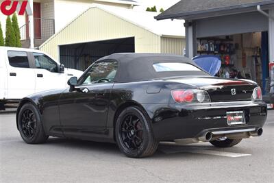 2002 Honda S2000  2dr Soft Top Convertible! 6-Speed Manual! Push Start! Takeda Intake! Leather Interior! Cruise Control! - Photo 4 - Portland, OR 97266