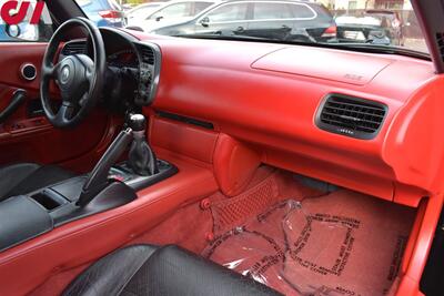 2002 Honda S2000  2dr Soft Top Convertible! 6-Speed Manual! Push Start! Takeda Intake! Leather Interior! Cruise Control! - Photo 15 - Portland, OR 97266
