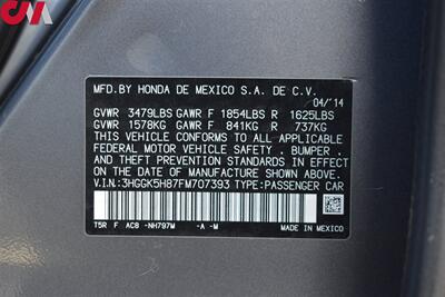2015 Honda Fit EX  4dr Hatchback CVT! Back-Up Camera! Bluetooth w/ Steering Wheel Controls! Cruise Control! ECON Mode! 32MPG City! 38MPG Hwy! Sunroof! Trunk Cargo Cover! All Weather Floor Mats! - Photo 30 - Portland, OR 97266