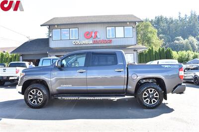 2018 Toyota Tundra Limited  4x4 TRD Off Road 4dr CrewMax Cab Pickup SB! Full Skid Plates! Sound Dampener! Navi! Bluetooth! Back Up Cam! Tow Pkg! Tonneau Bed Cover! Center Console Safe & Wireless Charger! - Photo 9 - Portland, OR 97266