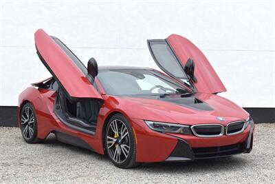 2017 BMW i8 Coupe 2D AWD 1.5L I3 Turbo Electric/Hybrid  AWD! eDrive Mode! Sport Mode! Carbon Fiber Body! Stability Control! ABS Brakes! Backup Camera! Navigation! Harman Kardon Sound! Leather Interior! Iconic Scissor Doors! - Photo 2 - Portland, OR 97266