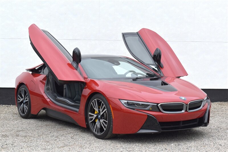 2017 BMW i8 Coupe 2D AWD 1.5L I3 Turbo Electric/Hybrid  AWD! eDrive Mode! Sport Mode! Carbon Fiber Body! Stability Control! ABS Brakes! Backup Camera! Navigation! Harman Kardon Sound! Leather Interior! Iconic Scissor Doors!