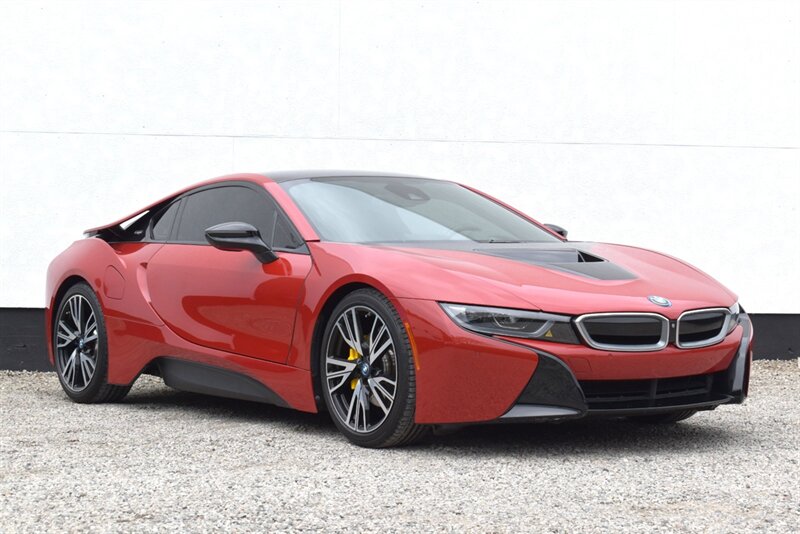 2017 BMW i8 Coupe 2D AWD 1.5L I3 Turbo Electric/Hybrid  AWD! eDrive Mode! Sport Mode! Carbon Fiber Body! Stability Control! ABS Brakes! Backup Camera! Navigation! Harman Kardon Sound! Leather Interior! Iconic Scissor Doors!