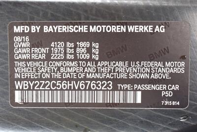 2017 BMW i8 Coupe 2D AWD 1.5L I3 Turbo Electric/Hybrid  AWD! eDrive Mode! Sport Mode! Carbon Fiber Body! Stability Control! ABS Brakes! Backup Camera! Navigation! Harman Kardon Sound! Leather Interior! Iconic Scissor Doors! - Photo 47 - Portland, OR 97266
