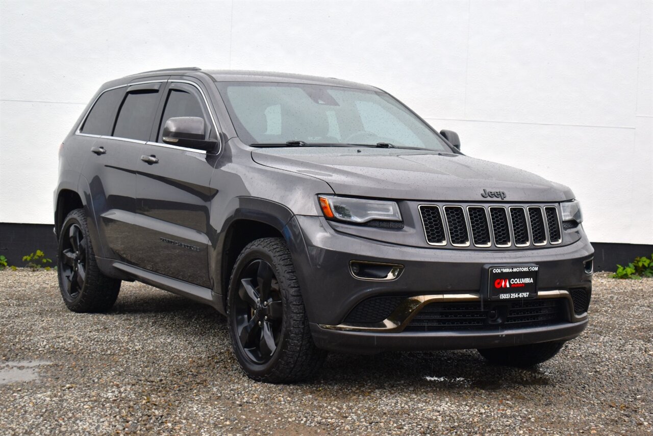 2015 Jeep Grand Cherokee High Altitude Sport Utility  4X4 Overland 4dr SUV!**APPOINTMENT ONLY**Back Up Camera! Blind Spot Monitor! Select-Terrain Drive Modes! Heated Leather Seats! Navi! Power Liftgate! - Photo 1 - Portland, OR 97266