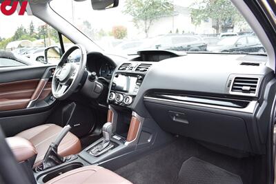 2018 Subaru Forester 2.5i Touring  AWD 2.5i Touring 4dr Wagon! X-Mode! EyeSight Assist Tech! Back Up Cam! Navi! Heated Leather Seats! Heated Steering Wheel! Pano-Sunroof! Power Liftgate! Trunk Cargo Cover! All Weather Mats! - Photo 11 - Portland, OR 97266