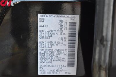 2022 Nissan Pathfinder Platinum  AWD 4dr SUV! 3rd Row Seats! 360 View Camera! Heated & Ventilated Leather Seats! Navigation! Wireless Charging! Pano-Sunroof! Roof Rack! Tow Pkg! - Photo 34 - Portland, OR 97266