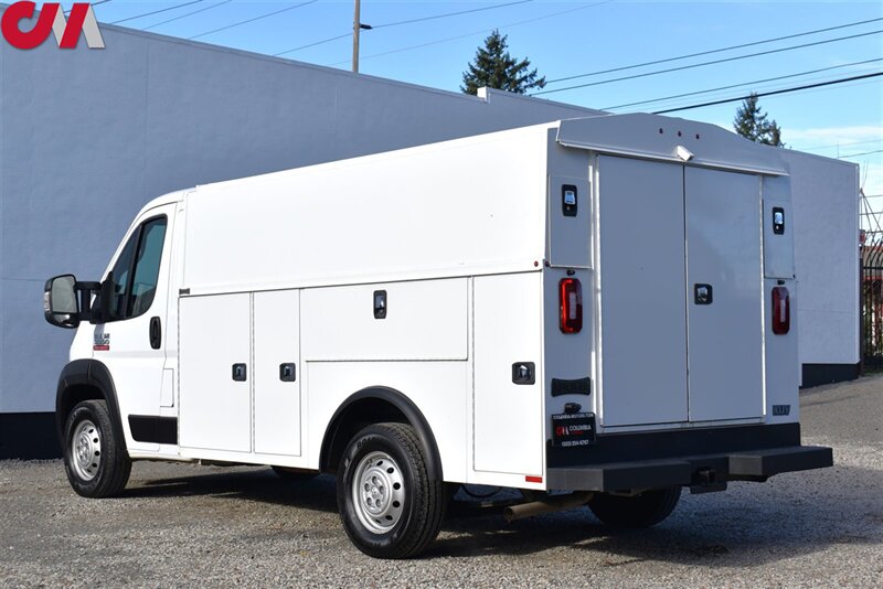 2022 RAM ProMaster 3500 136 WB  2dr Cutaway Chassis! Knapheide Service Body w/Multiple Locking Compartments! Bulkhead Partition! Back Up Cam! Driver Assist Tech! Tow/Haul Mode! Apple CarPlay! Android Auto!