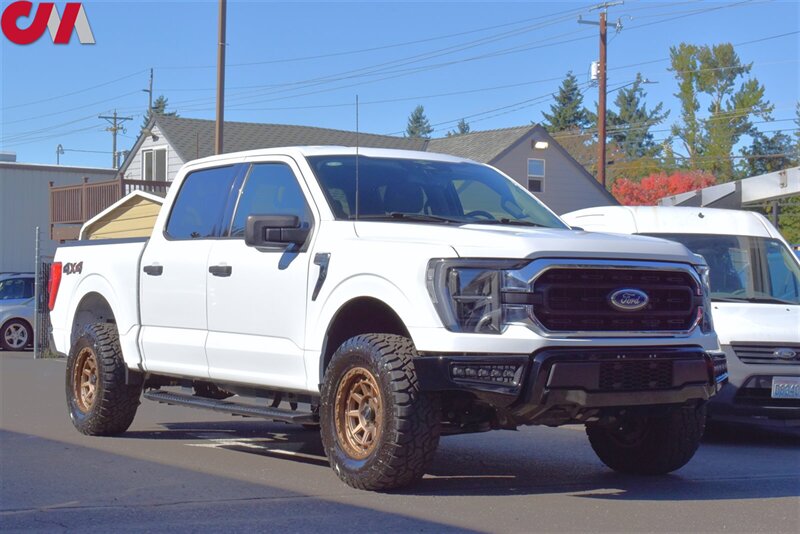 2023 Ford F-150 XLT  4X4 4dr SuperCrew 5.5 ft SB**BY APPOINMENT ONLY** Back Up Cam! Blind Spot Monitor! Lane Assist! Park Assist! Navigation! Apple CarPlay! Android Auto! Running Boards! Gator Tonneau Cover! Tow PKG!