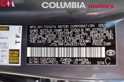 2022 Toyota Prius LE AWD-e 4dr Hatchback! 51 City MPG! 47 Hwy MPG! Toyota Safety Sense 2.0! Back Up Camera! Lane Assist! Blind Spot Monitor! Android Auto! Apple CarPlay! All Weather Floor Mats! - Photo 27 - Portland, OR 97266