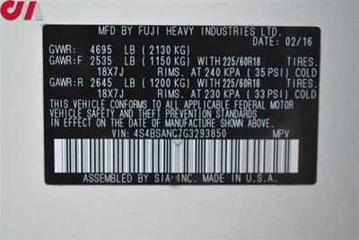 2016 Subaru Outback 2.5i Limited  AWD 4Dr Wagon! Bluetooth Connectivity! Rearview Camera! Heated Front Seats! Power Driver Seat! Roof Rails! - Photo 36 - Portland, OR 97266