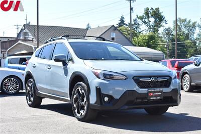 2021 Subaru Crosstrek Limited  AWD 4dr Crossover! X-Mode! SI-Drive! EyeSight Driver Assist Tech! Back Up Cam! Navi! Apple CarPlay! Android Auto! Heated Leather Seats! Sunroof! Roof-Rack! - Photo 1 - Portland, OR 97266