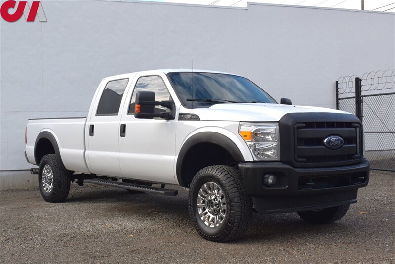 2015 Ford F-350 Super Duty XL  4X4 4dr Crew Cab 8 ft. LB SRW Pickup**BY APPOINTMENT ONLY** Back Up Camera! Bluetooth! 2H/4h/4L Modes! Tow PKG! Running Boards! Leather Interior!