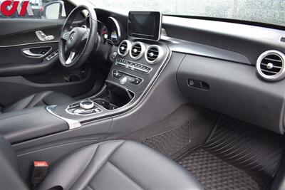 2017 Mercedes-Benz C 300 4dr Sedan! Turbocharged Performance w/Impressive Fuel Economy! Rear View Camera! Parking Assist Sensors! Stability & Traction Control! Bluetooth! Sport/Eco/Comfort Drive Modes! All Weather Floor Mats! - Photo 11 - Portland, OR 97266