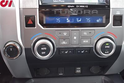 2018 Toyota Tundra Limited  4X4 4dr Double Cab Pickup SB (5.7L V8) Back Up Camera! Navigation! Lane Assist! 4L/4H/2WD! Tow Pkg! Bluetooth! Heated Leather Seats! All Weather Mats! - Photo 20 - Portland, OR 97266