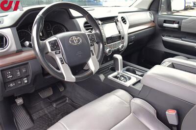 2018 Toyota Tundra Limited  4X4 4dr Double Cab Pickup SB (5.7L V8) Back Up Camera! Navigation! Lane Assist! 4L/4H/2WD! Tow Pkg! Bluetooth! Heated Leather Seats! All Weather Mats! - Photo 3 - Portland, OR 97266