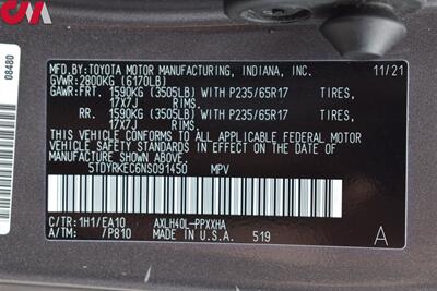 2022 Toyota Sienna XLE 7-Passenger  4dr Mini-Van**BY APPOINTMENT ONLY** Back Up Cam! Lane Assist! Radar Cruise Control! Blind Spot Monitor! Bluetooth! Sunroof! Heated Leather Seats! Custom Flooring! - Photo 34 - Portland, OR 97266