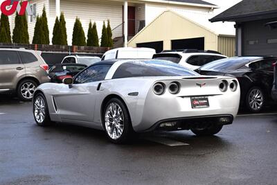 2008 Chevrolet Corvette  Base 2dr Coupe Traction Control! Remote Keyless Entry! Botton Engine Start! Leather Heated Seats! T Top Convertible! Corsa Carbon Fiber DryTech 3-D Air Intake! - Photo 2 - Portland, OR 97266