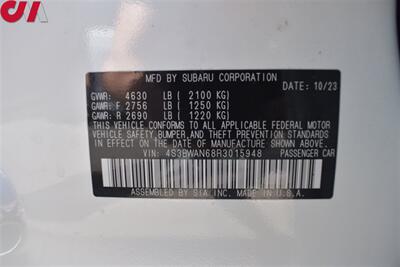 2024 Subaru Legacy Limited  AWD 4dr Sedan! EyeSight Assist Tech! Back Up Cam! Navigation! Bluetooth! Full Heated Leather Seats! Heated Steering Wheel! Sunroof! Harman/Kardon Sound! - Photo 31 - Portland, OR 97266