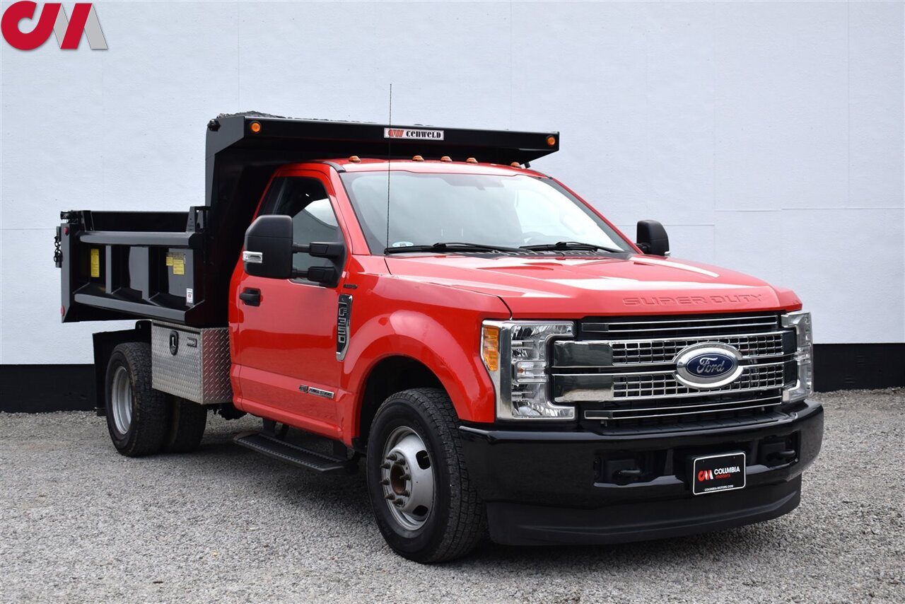 2017 Ford F-350 Super Duty XL  4x2 2dr Regular Cab 145 in. WB DRW Chassis**BY APPOINTMENT ONLY**Cenweld & Galion-Godwin Heavy Duty Dump Body! Industrial Cargo Net! Trailer Brake Controller! - Photo 1 - Portland, OR 97266