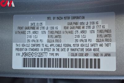 2025 Mazda CX-90 3.3 Turbo Premium Plus AWD 4dr SUV**BY APPOINTMENT ONLY**Back-Up Camera w/ Bird's Eye View! Park Assist! Bluetooth! Vented & Full Heated Leather Seats! Power Liftgate! - Photo 36 - Portland, OR 97266