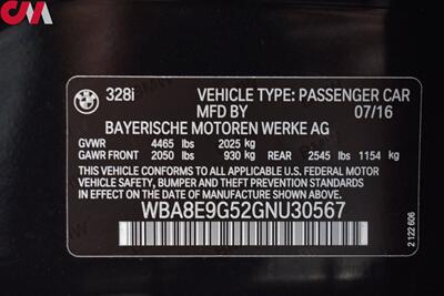 2016 BMW 328i 4dr Sedan SULEV/Turbocharged! Back Up Camera! Parking Assist! ECO & Sport Drive Modes! Navigation! Bluetooth! Sunroof! All Weather Mats! - Photo 32 - Portland, OR 97266