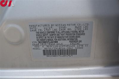 2020 Nissan Versa SV  4dr Sedan! Back-Up Camera! Blind Sot Monitor! Collision Mitigation! Park Assist! Bluetooth! Apple CarPlay! Android Auto! 32MPG City! 4MPG Hwy! - Photo 26 - Portland, OR 97266