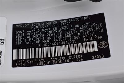 2022 Toyota Camry XSE  4dr Sedan**BY APPOINTMENT ONLY**Toyota Safety Sense 2.5+! Blind Spot Monitor! Lane Assist! Pre-Collision Detection! Back Up Camera! Eco & Sport Modes! Bluetooth! Heated Leather Seats! - Photo 35 - Portland, OR 97266