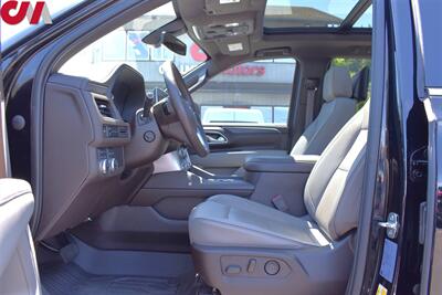 2021 GMC Yukon SLT  4X4 4dr SUV**BY APPOINTMENT ONLY**3rd Row Seats! Parkview Back Up Cam! Park & Lane Assist! Apple CarPlay! Navi! Passenger Entertainment Screens! Heated & Ventilated Leather Seats! Pano-Sunroof! - Photo 9 - Portland, OR 97266