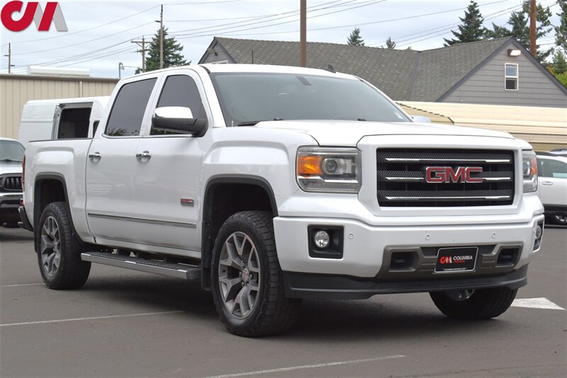 2014 GMC Sierra 1500 SLT  4X4 4dr Crew Cab 5.8 ft SB! Back Up Camera! Navigation! Bluetooth! Parking Assist! Bose Sound! Heated & Ventilated Leather Seats! Tow Pkg! Running Boards!