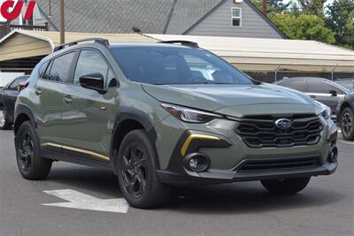 2024 Subaru Crosstrek Sport  AWD 4dr Crossover! EyeSight Assist Tech! X-Mode! SI-Drive! Backup Camera! Apple CarPlay & Android Auto! Heated Seats! Sunroof! Roof Rails! Trunk Cargo Cover! - Photo 1 - Portland, OR 97266