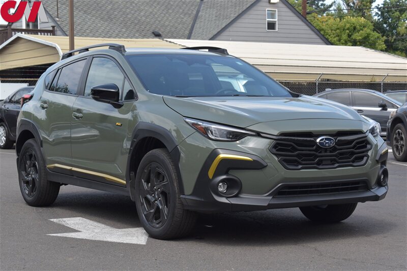 2024 Subaru Crosstrek Sport  AWD 4dr Crossover! EyeSight Assist Tech! X-Mode! SI-Drive! Backup Camera! Apple CarPlay & Android Auto! Heated Seats! Sunroof! Roof Rails! Trunk Cargo Cover!