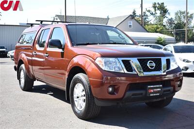 2016 Nissan Frontier SV  4x4 SV 4dr Crew Cab 6.1 ft. SB Pickup 5A Tow Pkg! Back Up Camera! USB/Aux-In! Rear Differential Lock! Cruise Control! Traction Control! Century Truck Canopy! Thule bars! - Photo 1 - Portland, OR 97266