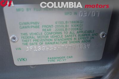 2007 Subaru Forester 2.5 X Premium Package  AWD 4dr Wagon! ** Excellent Service Records!** Sunroof! Heated Seats! Trunk Cargo Cover! Drivers Power Seat! Roof Rack! Locally Owned! Clean Title! - Photo 28 - Portland, OR 97266