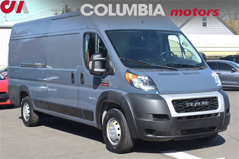 2021 RAM ProMaster 3500 159 WB  3dr High Roof Extended Cargo Van! Bulkhead Partition w/Door! Back Up Camera! Bluetooth/USB! Traction Control!