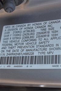 2020 Honda CR-V EX-L  AWD 4dr SUV**BY APPOINMENT ONLY** Back Up Camera! Lane Assist! Collision Mitigation! Bluetooth! Econ Drive Mode! Heated Leather Seats! Sunroof! Powered Liftgate! - Photo 28 - Portland, OR 97266